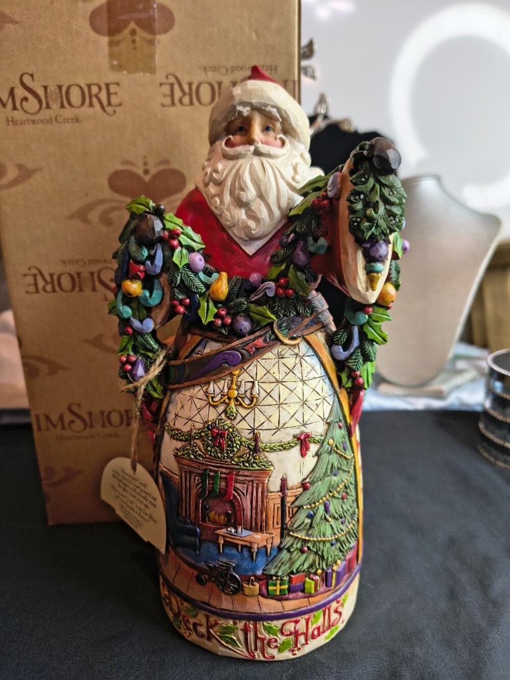 2009 Heart Wood Creek Jim Shore Santa Large Figure